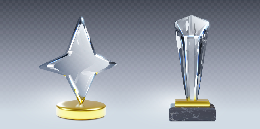 Crystal Trophies