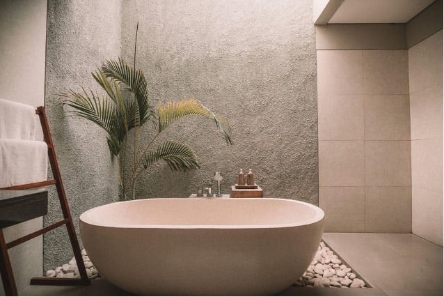 Calming Bathroom for Everyday Self-Care